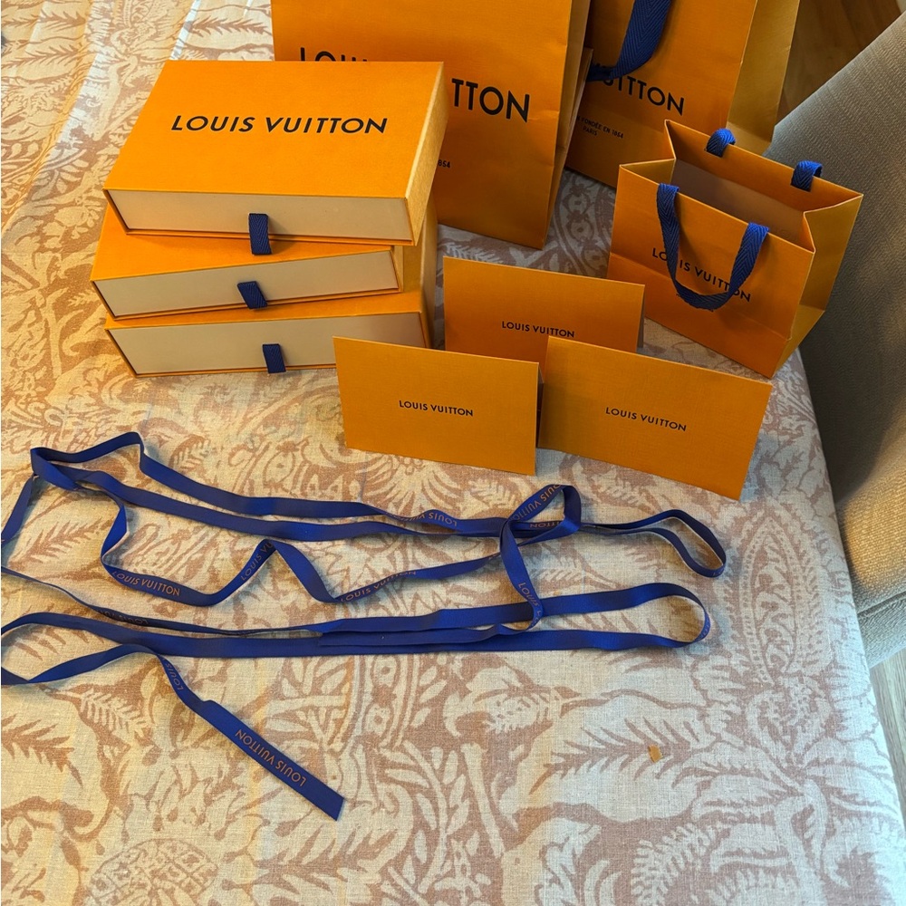 Louis Vuitton Boxes, Bags, Ribbon